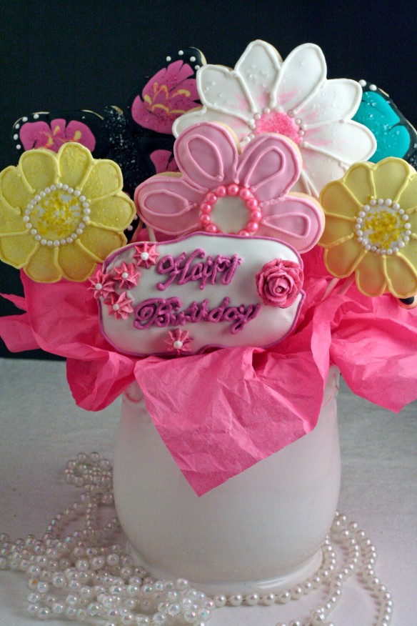 Happy Birthday Cookie Bouquet